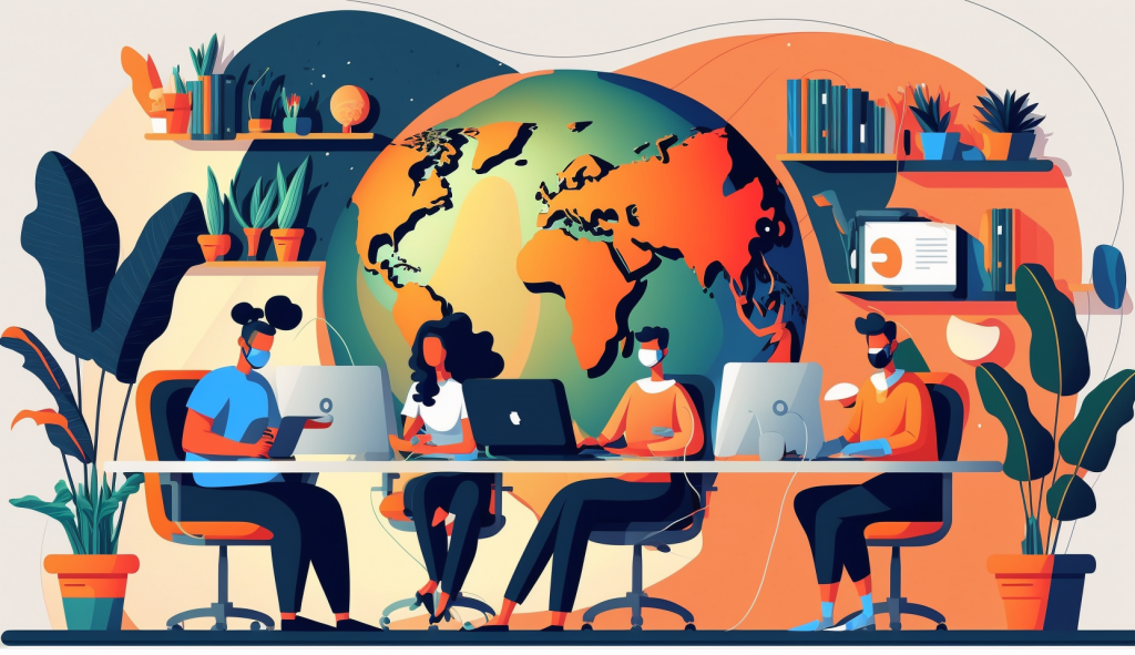 El trabajo se está volviendo más virtual y remoto, cambiando las características del liderazgo empresarial en la era digital